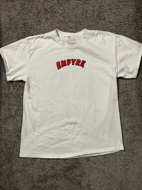 EMPYRE Brick Roller White Mens T-Shirt